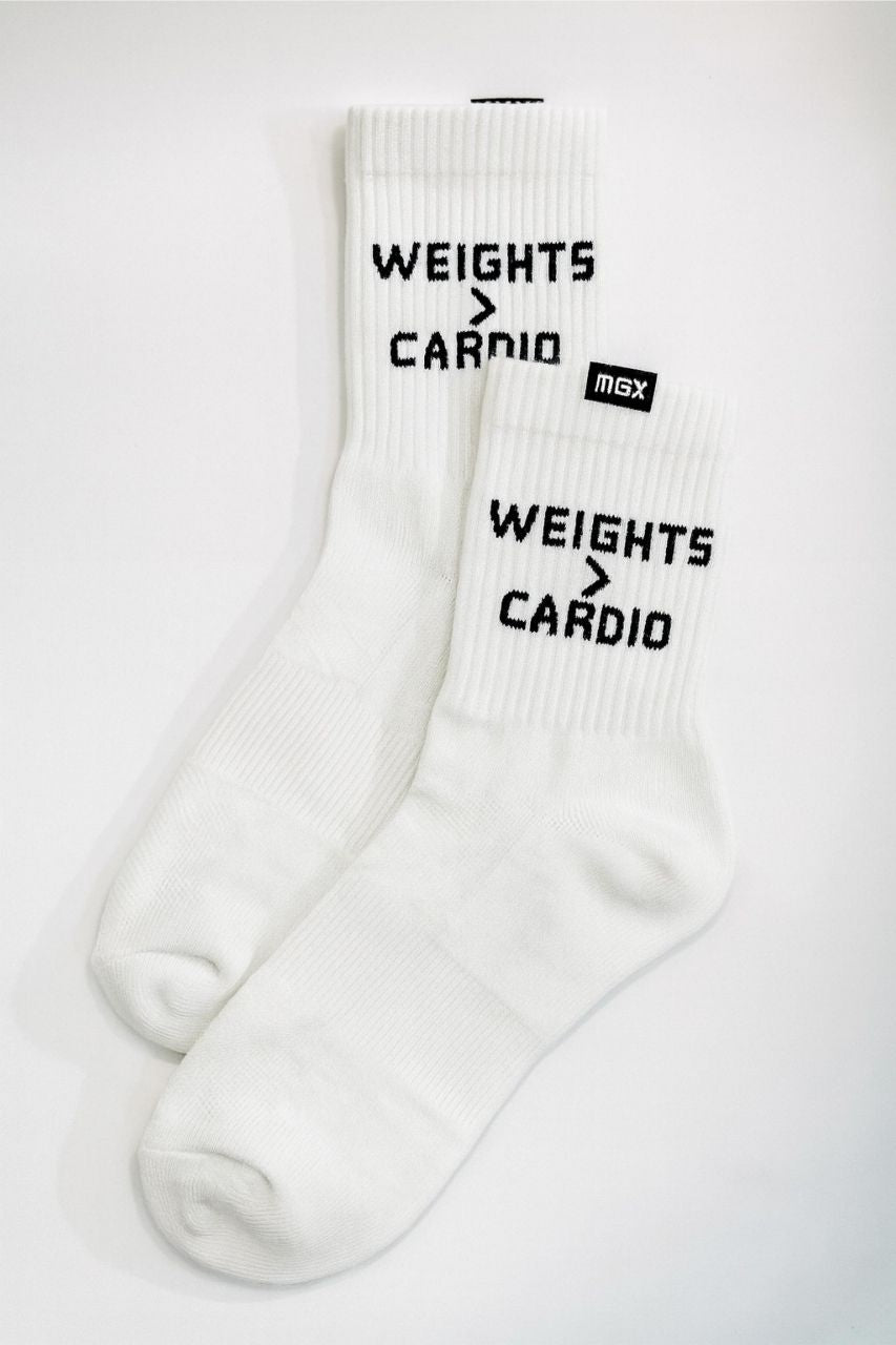 Weights > Cardio