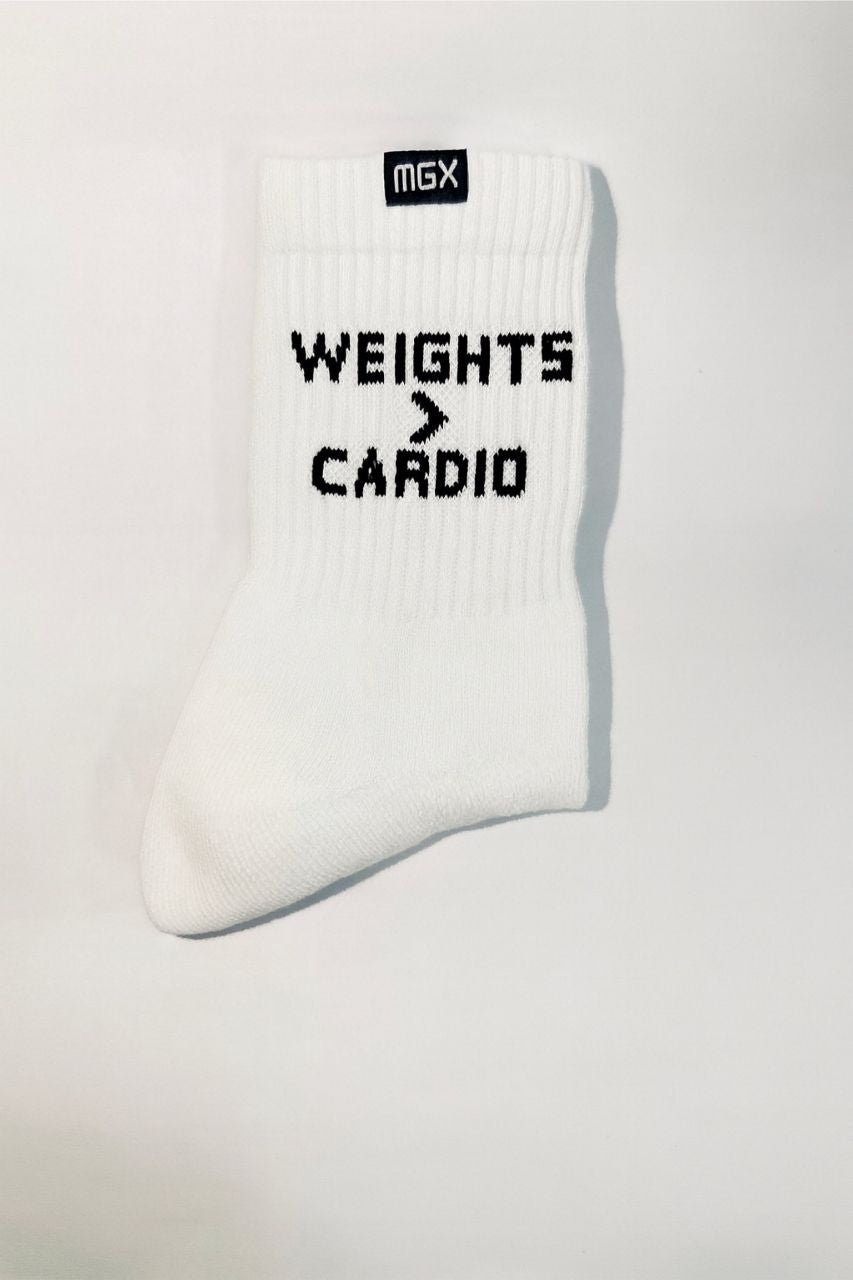 Weights > Cardio